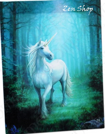 Πίνακας σε Καμβά Forest Unicorn