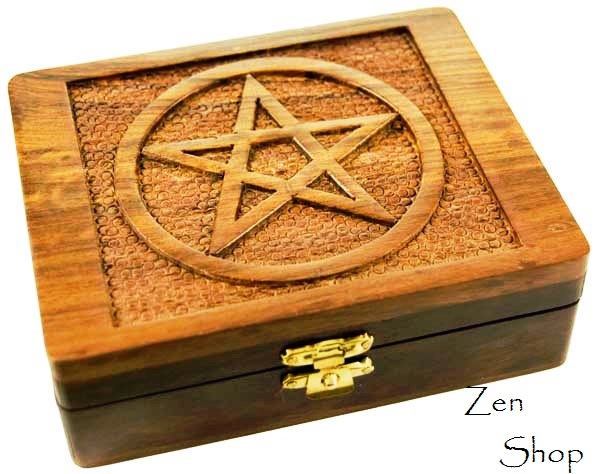 Ξύλινο Κουτί Pentacle